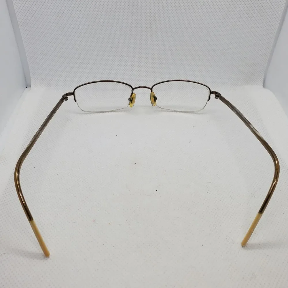 Tommy Hilfiger Brown & Cream Prescription Glasses Frames & Case